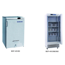 Низкотемпературный вертикальный морозильник с низкой температурой Biobase -40 с 90L, 268L, 362L
