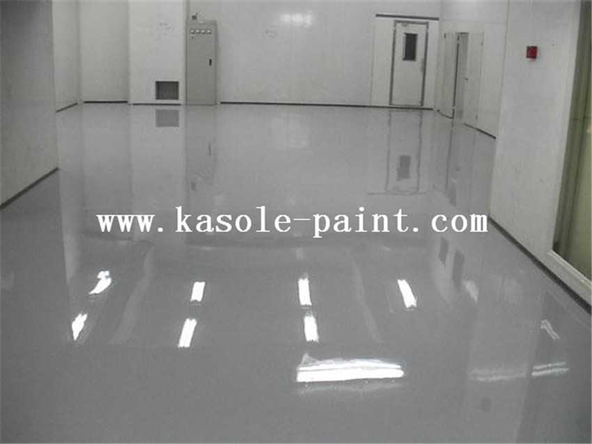 Epoxy resin floor paint