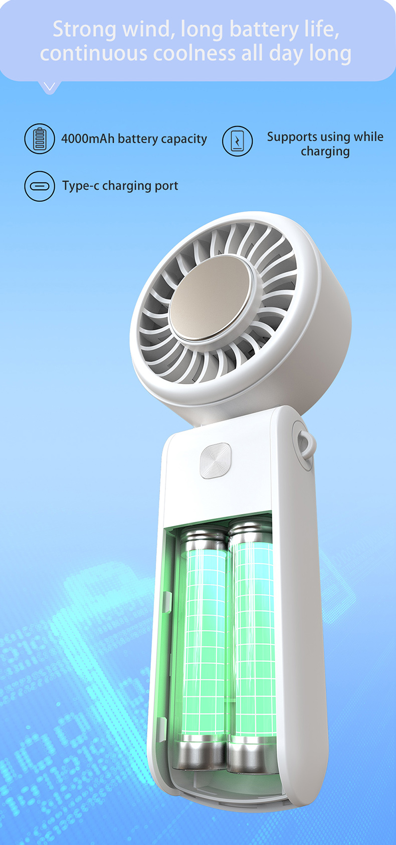 Handheld Cooling Fan (11) Handheld Cooling Fan (11)