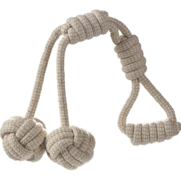 Хлопковая плетеная веревка игрушка