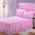 100% Polyester  Dust Ruffle  Bed Skirt   Fitted Bed Skirt