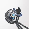 Portable Rechargeable Baby Stroller Fan Flexible Tripod Clip Fan