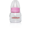 2oz Baby Glass Milk feeding Bottle Without Handle