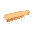 3PCS Cheese Set With Wooden Cutting Board Box