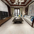 White gloss marble effect porcelain floor tiles