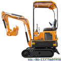 Export 1.2 ton household hydraulic crawler mini excavator with swing boom