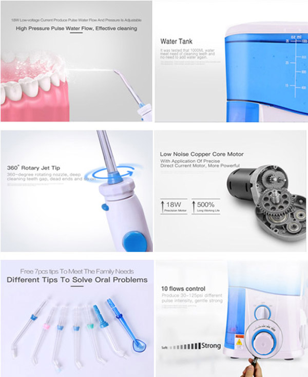 oral irrigator advantages