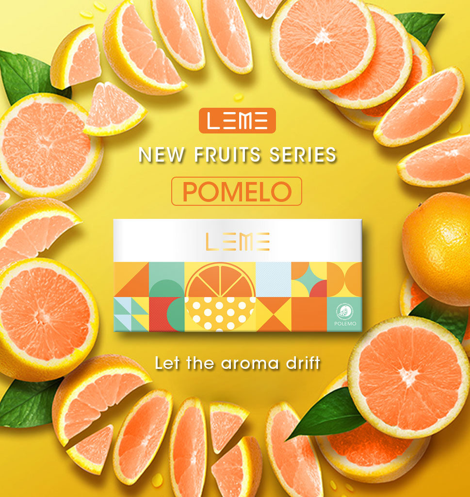 Leme Pomelo Heat Not Burn E Cigarette Sticks