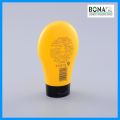 60g Orange Oval Shape PE Bottle for Hand Cream