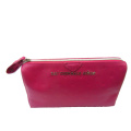 Yellow PVC cosmetic bag for ladies