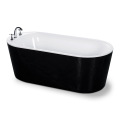 Modern Black Freestanding Tub