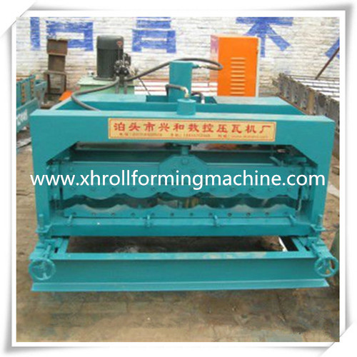 Steel Glazed Roof Tile Roll Forming Machine