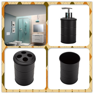 Black Bathroom Soap Dispenser Bathroom Accessories