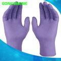 Gants jetables médicaux d&#39;examen de nitrile jetables de poudre