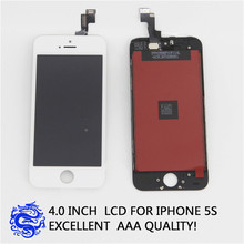 Melhor preço celular LCD para iPhone 5s tela de LCD com o digitador