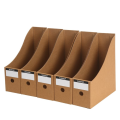 Kraft Paper Cover Houseware Magazine File Holder Box