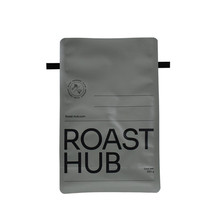 Custom 12 Ounce Mylar Coffee Bags With Degassing Valve