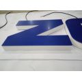 Spray Paint Stainless 3D Sign Steel Wooden Color Fashion LED Backlit Channel Letter Sign