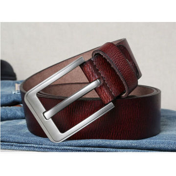 Cinturón de cuero puro original de los hombres de la venta de la tapa del zurriago