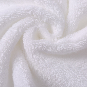 Hot Sale Luxury Border Design White Hotel Towel
