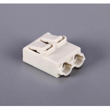 Reliable PCB push wire connector