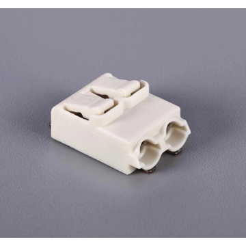 Reliable PCB push wire connector