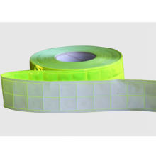 Yellow PVC Reflective Tape, 200-300CPL Reflective Coefficient/for High Visibility Safety Garments