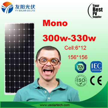 Panneaux solaires de qualité 4bb Poly Mono Panneaux solaires 100W 120W 150W 200W 250W 300W 330W en stock