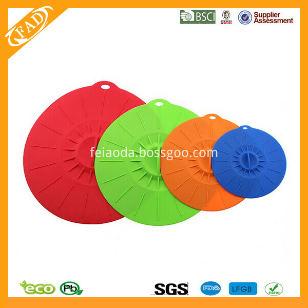 silicone suction lids