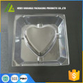 Plastic Heart Shape Chocolate Package Tray