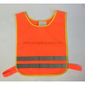 Veste de segurança de alta visibilidade para crianças com fecho elástico (DFV1046)