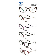 Оптовые оптические очки для моды Tr90 (TR591)