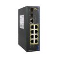 Web Managed Industrial fast Ethernet POE switch