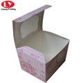 Печатная бумажная упаковочная коробка для косметических хлопковых колодок