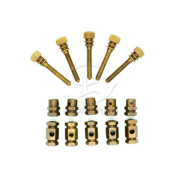 M4 Brass Tattoo Machine Binding Post Set 