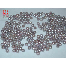 6-7mm Lavender Round Freshwater Pearl Beads