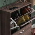 2 Shoe Drawer Storage Shoe Cabinet Stand Rack