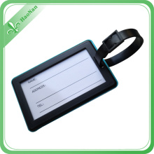 2016 Hot Promotional Personalized Bulk Soft PVC Luggage Tag