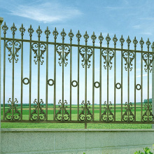 Kunst und Kunsthandwerk dekorative Schmiedeeisen Zaun