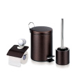 Stainless Steel Black Spray Bathroom Accessories Set