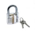 24pcs Locksmith Supplies 2pcs Clear Practice Lock