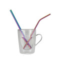 New Design Food Grade Stainless Steel Rainbow Straws