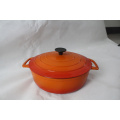 Enameled Cast Iron Casserole with Lid