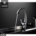 Elegant Deck Mount Pull Out Kitchen Faucet