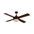 Made in China Traditional Fancy Discount Bronze Ceiling Fans with Light Kit