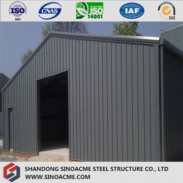 Iso Certification Worldwide Largement utilisé Steel Frame Garage / entrepôt