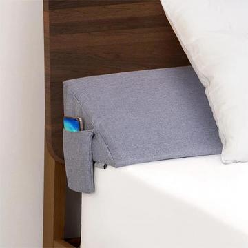 Almohada de cuña king bed relleno de espacio de colchón más grande
