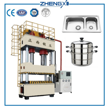 4 Post Hydraulic Press Machine for Kitchen Sink 800 Ton