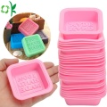 3D Square High Quality Silicone Mold for Soap