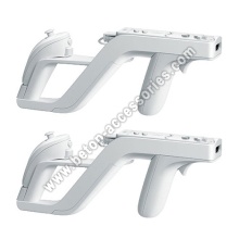 Blanco Zapper pistola para Nintendo Wii remoto Wii mote Controlle